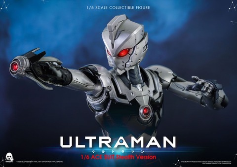 『ULTRAMAN』「ACE SUIT ステルス・バージョン」フィギュア（threezero）2月11日より限定販売 : フィギュア情報