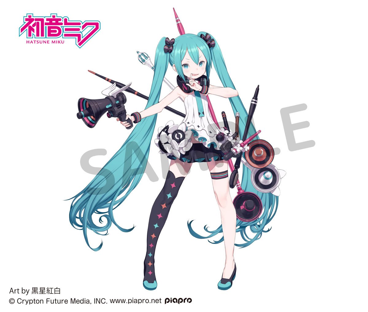 初音ミク プレシャスフィギュアf ミク Special Edition タイトー 人気イラストレーター 黒星紅白 氏描き下ろしイラストでフィギュア化 フィギュア情報