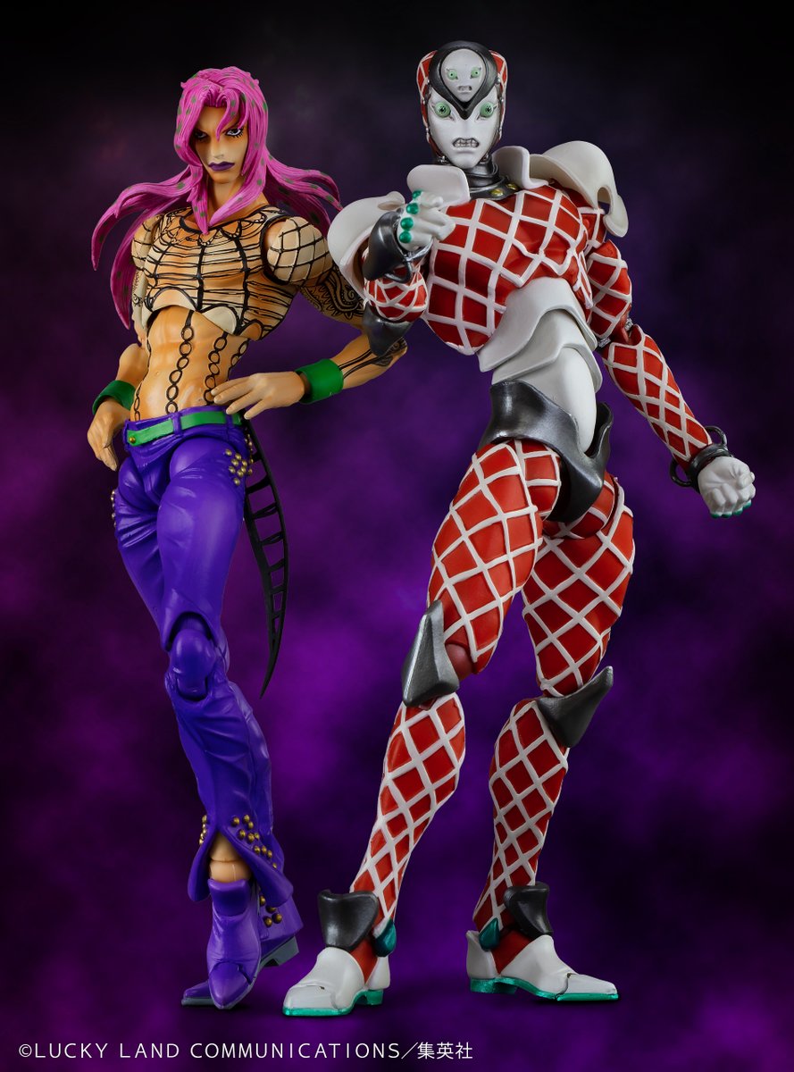 ジョジョの奇妙な冒険 超像可動 ディアボロ K C が再販7月1日より予約受付開始 フィギュア情報