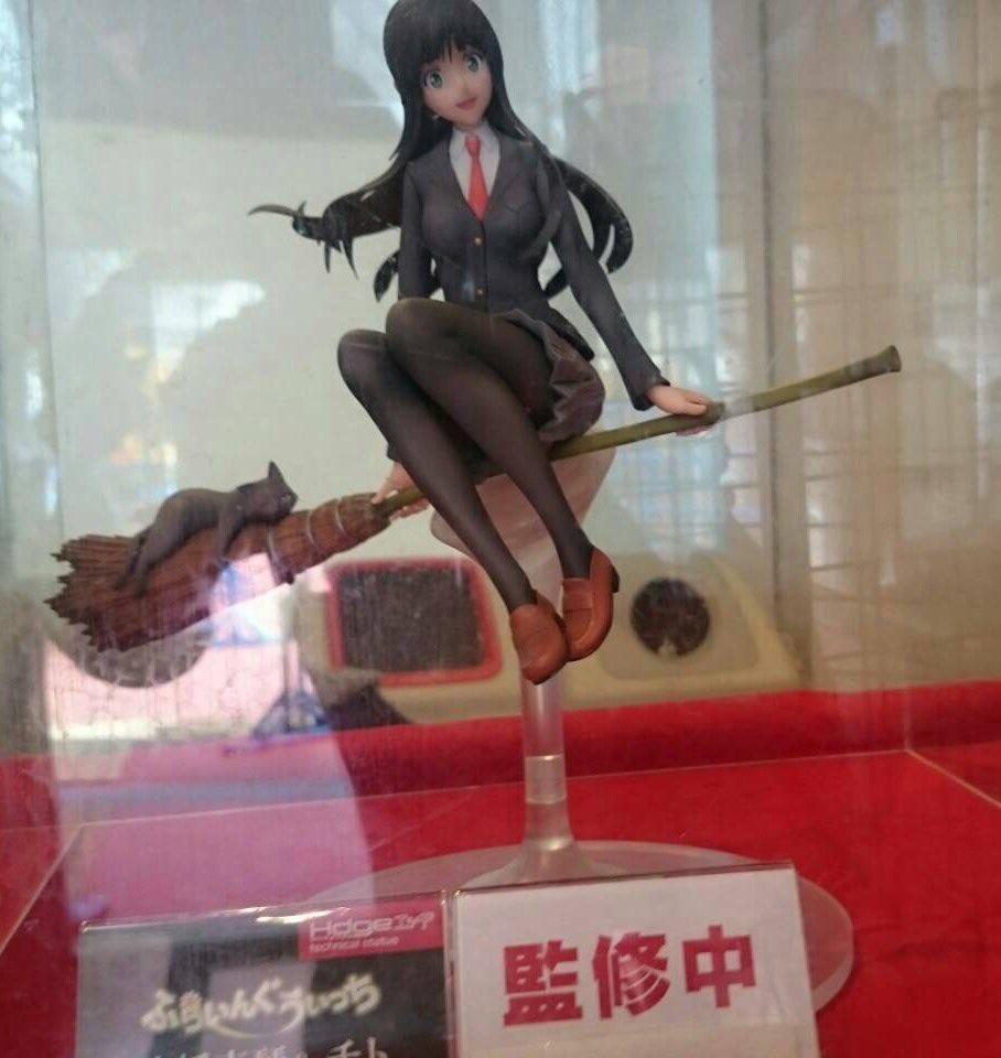 ふらいんぐうぃっち ユニクリ 真琴 チト フィギュア 彩色原型が展示 フィギュア情報