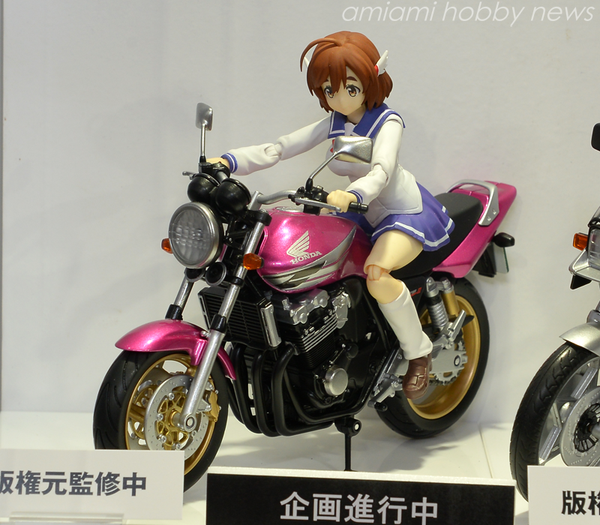 ばくおん S H フィギュアーツ 倉羽音 制服ver Honda Cb400sf Spec3 魂ネイション15にて試作品展示予定 フィギュア情報