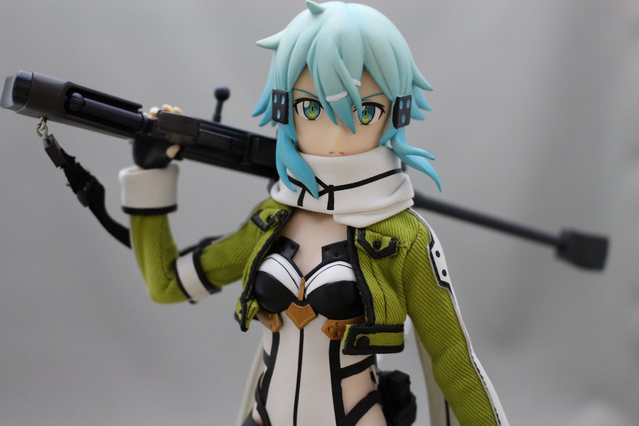 リアルアクションヒーローズRAHソードアート・オンラインIIシノン　美品 リアルアクションヒーローズ No.698 ソードアート・オンラインII