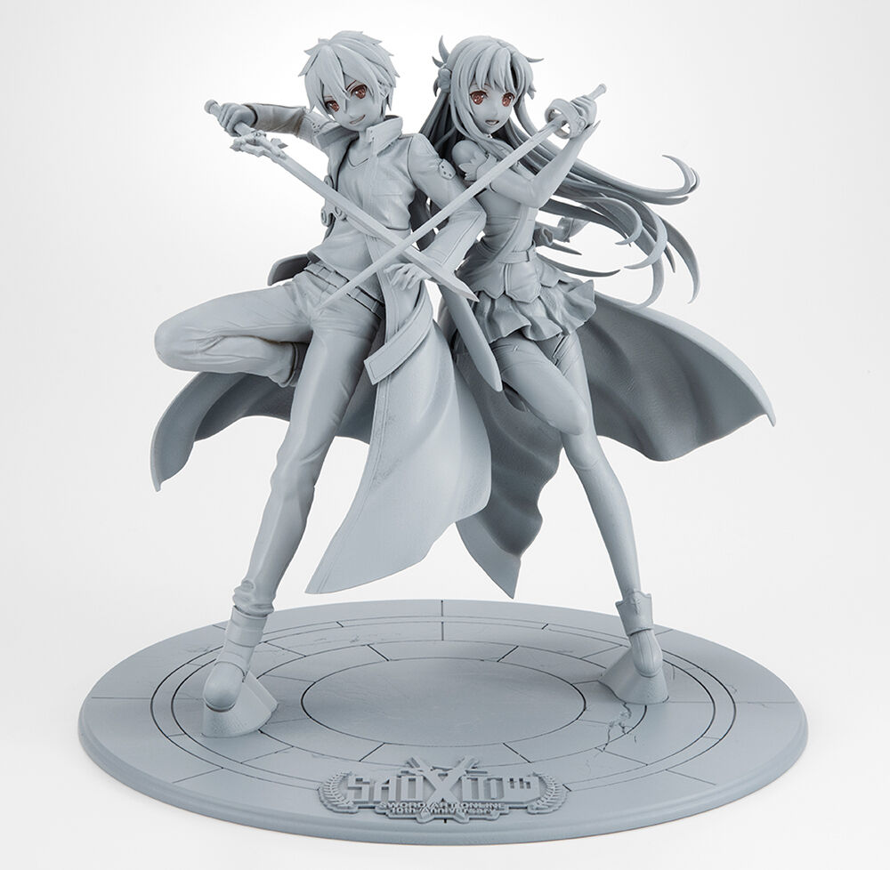 躍動感溢れる二人の姿は必見 ソードアート オンライン Abec氏による10周年記念イラストモチーフのキリト アスナフィギュアを原型撮り下ろしで紹介 記事ご紹介 フィギュア情報 躍動感溢れる二人の姿は必見 ソードアート オンライン Abec氏による10周年記念イラストモチーフのキリト アスナフィギュアを原型撮り下ろしで紹介 記事ご紹介 フィギュア情報