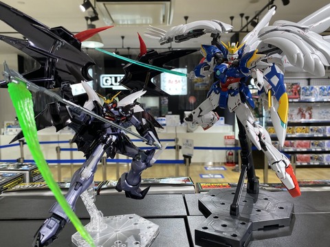 ガンプラ Mg 1 100 ガンダムデスサイズヘル Ew スペシャルコーティング Mg 1 100 ガンダムベース限定 ガンダムエピオン Ew スペシャルコーティング ガンダムベース福岡にて フィギュア情報