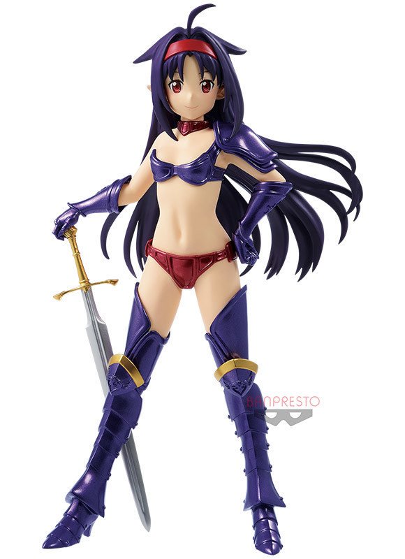 ソードアート オンライン メモリー デフラグ Exqフィギュア ユウキ Bikini Armor Ver フレフレloveチアーズ シリカ 8月登場 バンプレスト フィギュア情報