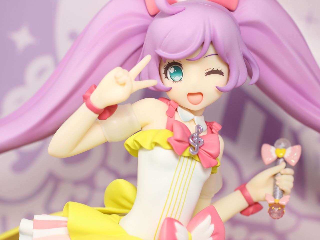 プリパラ グッスマ 真中らぁらかしこまっ Ver 1 7スケールフィギュア 羽をあしらったアクセントが可愛いレビュー フィギュア情報