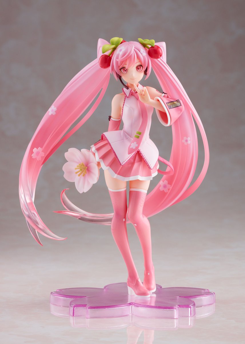 Vocaloid 桜ミク21 Ver タイトー 登場予定 フィギュア情報