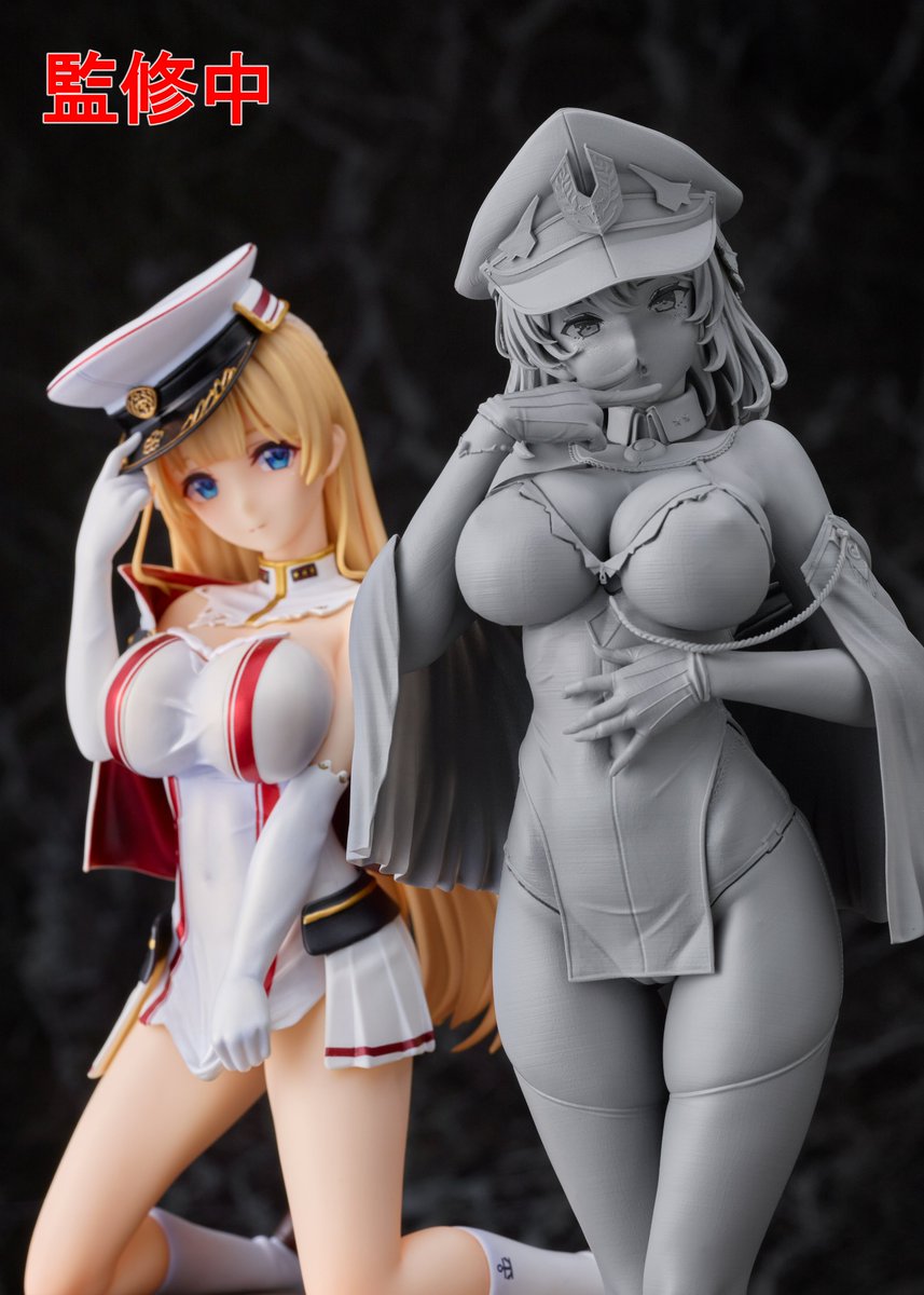 あかさあいイラスト 海軍ムスメ カトレア フィギュア ユニクリ 原型画像公開 フィギュア情報