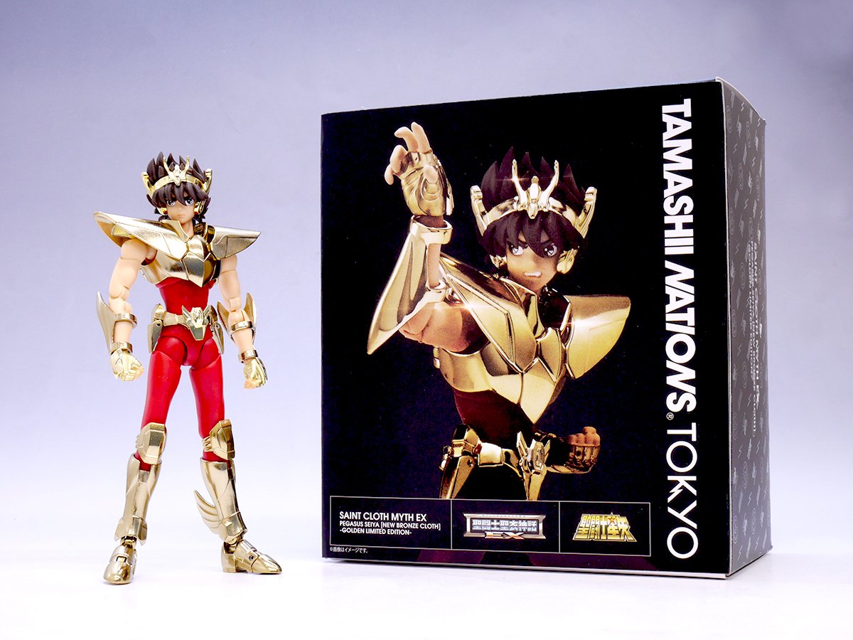 聖闘士星矢 聖闘士聖衣神話ex ペガサス星矢 新生青銅聖衣 Golden Limited Edition サンプルレビュー フィギュア情報 聖闘士星矢 聖闘士聖衣神話ex ペガサス星矢 新生青銅聖衣 Golden Limited Edition サンプルレビュー フィギュア情報