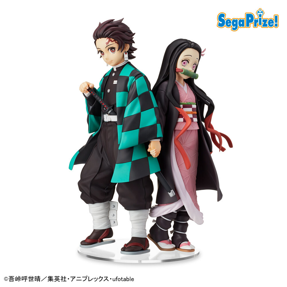 鬼滅の刃 炭治郎 と 禰豆子 フィギュアが21年登場予定 セガ フィギュア情報 鬼滅の刃 炭治郎 と 禰豆子 フィギュアが21年登場予定 セガ フィギュア情報
