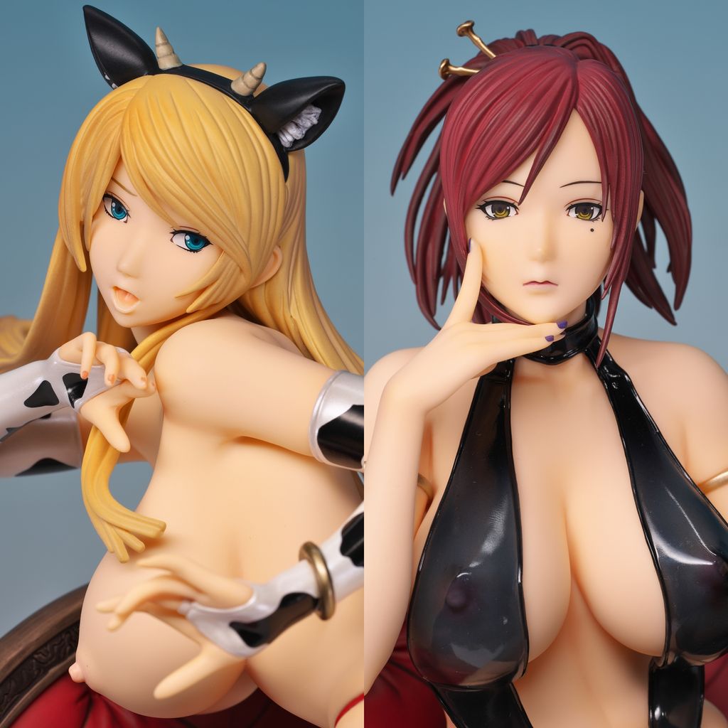 SKYTUBE Decadence Beauty 間宮麻理絵×九龍葉月 1/6 フィギュア スカイチューブ Decadence Beauty 間宮麻理絵×九龍葉月 SKYTUBE