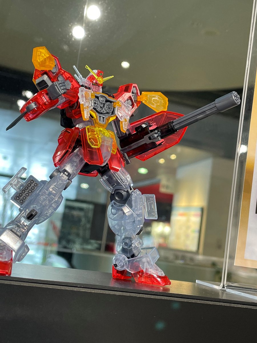 ガンダム Hg 1 144 ガンダムヘビーアームズ クリアカラー など ガンダムベース福岡 フィギュア情報 ガンダム Hg 1 144 ガンダムヘビーアームズ クリアカラー など ガンダムベース福岡 フィギュア情報