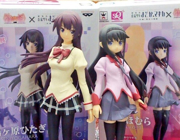 Madogatri展 バンプレスト 戦場ヶ原ひたぎ 暁美ほむら フィギュア ｈｉｔａｇｉ ｖｅｒ レビュー フィギュア情報