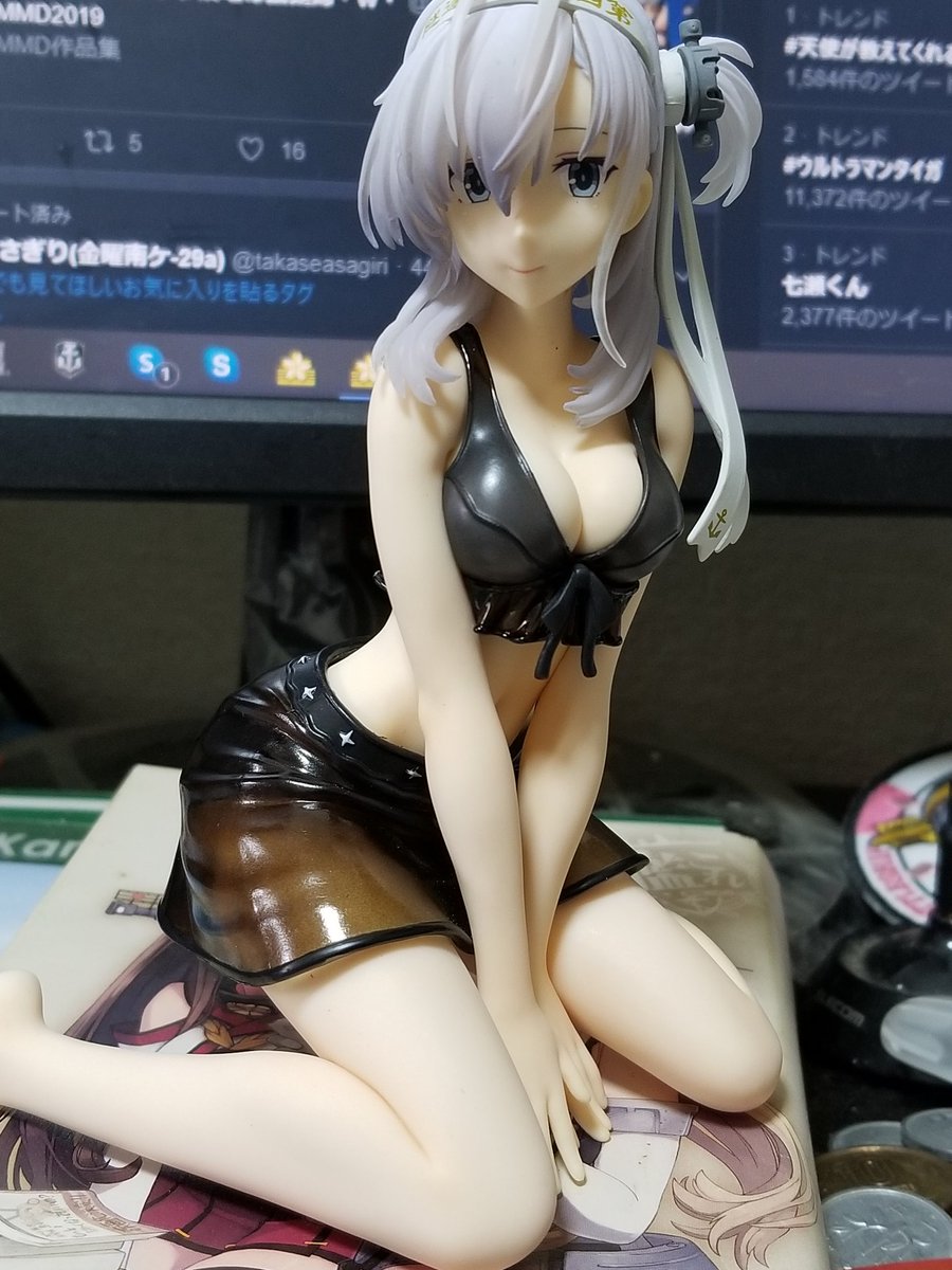 一番くじ 艦これ 夏こそ艦娘 ずるいぞ 艦娘 けしからん夏 涼月改 フィギュアなど フィギュア情報