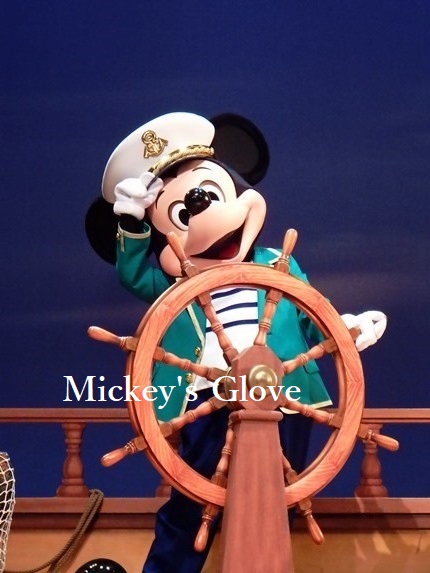 mickey s glove 舞浜を写す