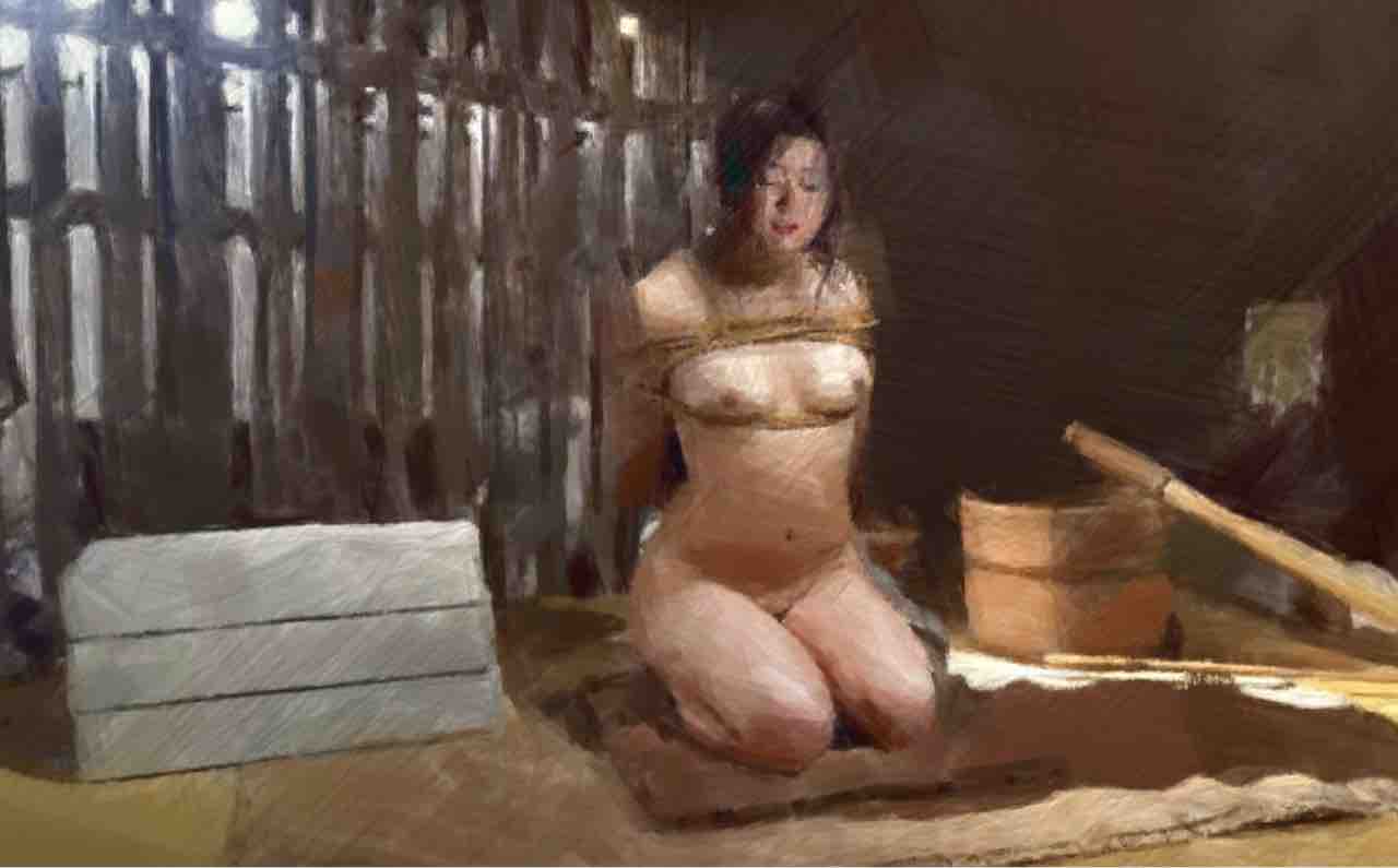 SM火焙り拷問画像 