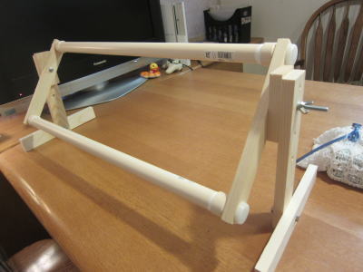 自作スクロールフレーム完成