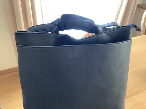 トートバッグにショルダーパッド