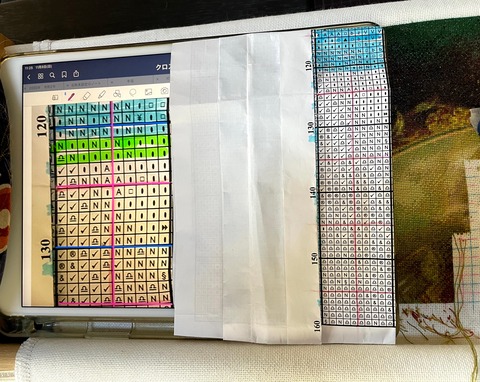 紙と比べて