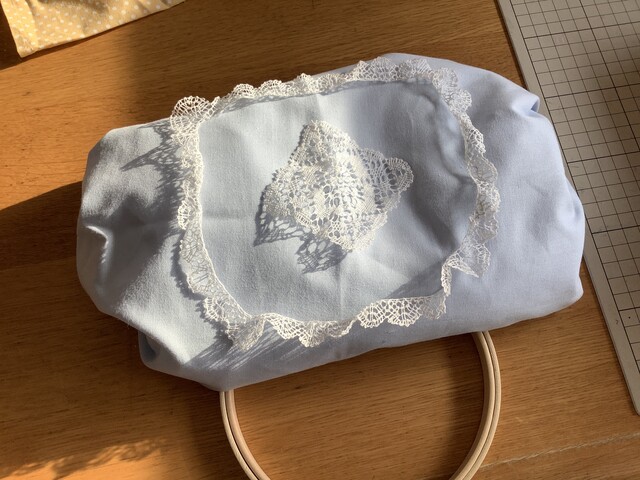 刺繍枠スタンド 柔らかい重石作ってみて 新たな発見 結び目がいい仕事します あすか倶楽部 多手芸生活と道具作り 刺繍枠スタンド 柔らかい重石作ってみて 新たな発見 結び目がいい仕事します あすか倶楽部 多手芸生活と道具作り