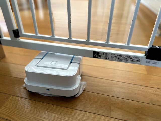 苦肉の策 ロボット掃除機とペットゲートの共存 あすか倶楽部 セミリタイア主婦の多趣味生活