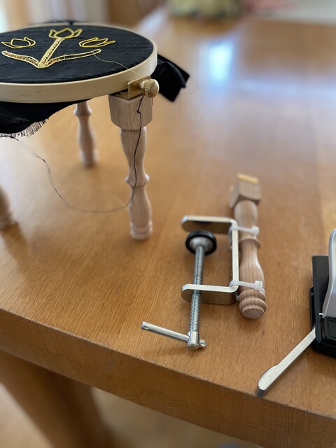 手芸道具 刺繍スタンドの脚を切った あすか倶楽部 セミリタイア主婦の多趣味生活 手芸道具 刺繍スタンドの脚を切った あすか倶楽部 セミリタイア主婦の多趣味生活