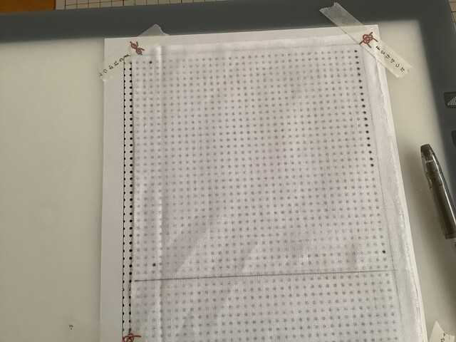 刺し子 布にドット方眼を一番簡単に書く方法を見つけた あすか倶楽部 多手芸生活と道具作り 刺し子 布にドット方眼を一番簡単に書く方法を見つけた あすか倶楽部 多手芸生活と道具作り