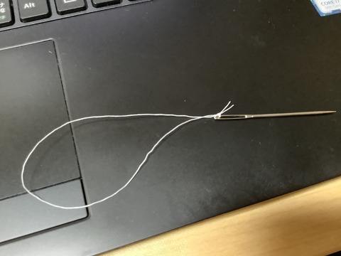 ブティ用案内糸