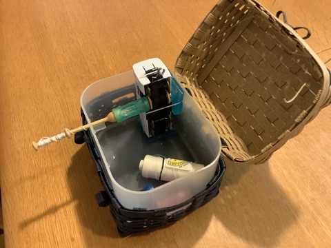 ボビン自動糸巻き機
