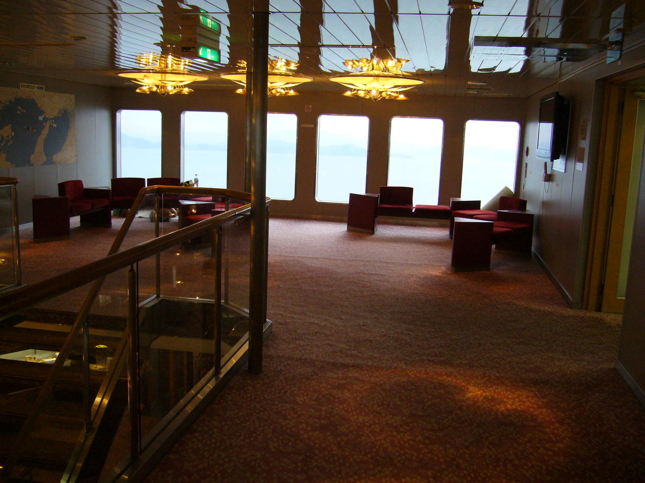 夜行フェリー乗船記録13 ジャンボフェリー りつりん２ 神戸 小豆島 11年8月 フェリー 鉄道 自転車 噺 歴史 本 カレー