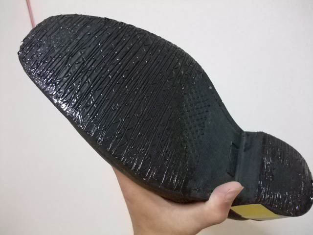 生活 靴底再生補修 滑り止め強化作戦 A T Field Ride On Idea 100均活用の茶屋