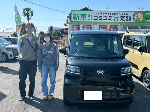 タント　X　納車　カーフレッツ熊本店