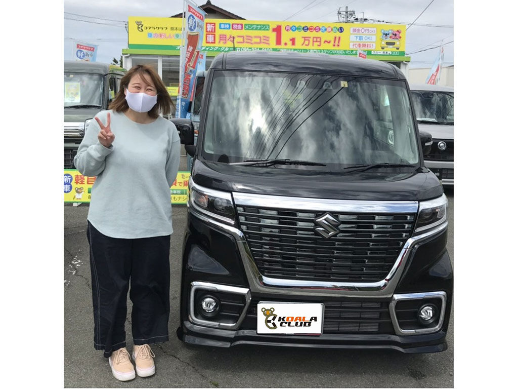 スペーシアカスタムhybrid Xs 納車 オートトレーディング クルー納車ブログ
