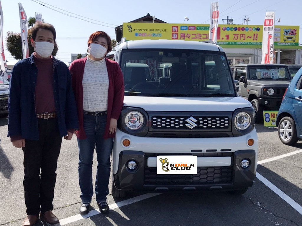 スペーシアギア Hybrid Xzターボ 納車 オートトレーディング クルー納車ブログ
