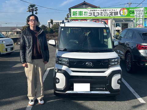 タントファンクロス　ファンクロス　納車　カーフレッツ熊本店