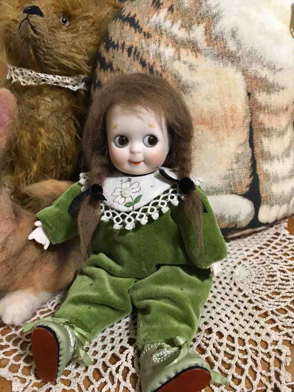 羊毛フェルトでウイッグ作ってみましたよ しあわせの種 羊毛フェルトでウイッグ作ってみましたよ しあわせの種