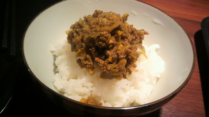 キーマカレーの〆メシ