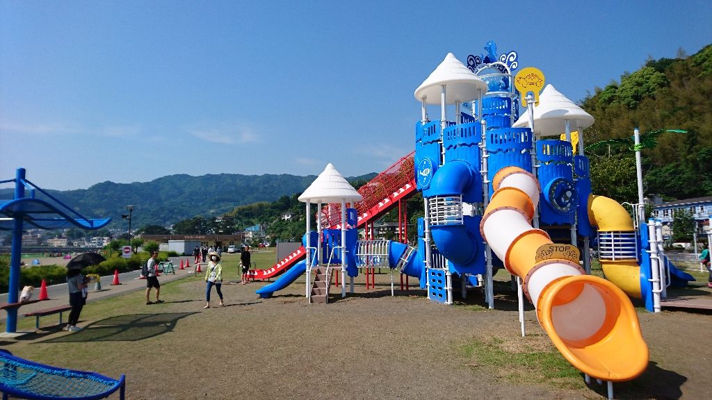 ウミエール長浜道の駅 遊具 釣り 整骨院の自分日記パート２
