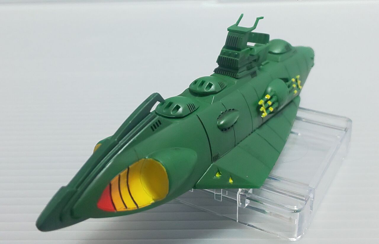 宇宙戦艦ヤマト メカコレガミラス艦製作その3(完成) : kail9's