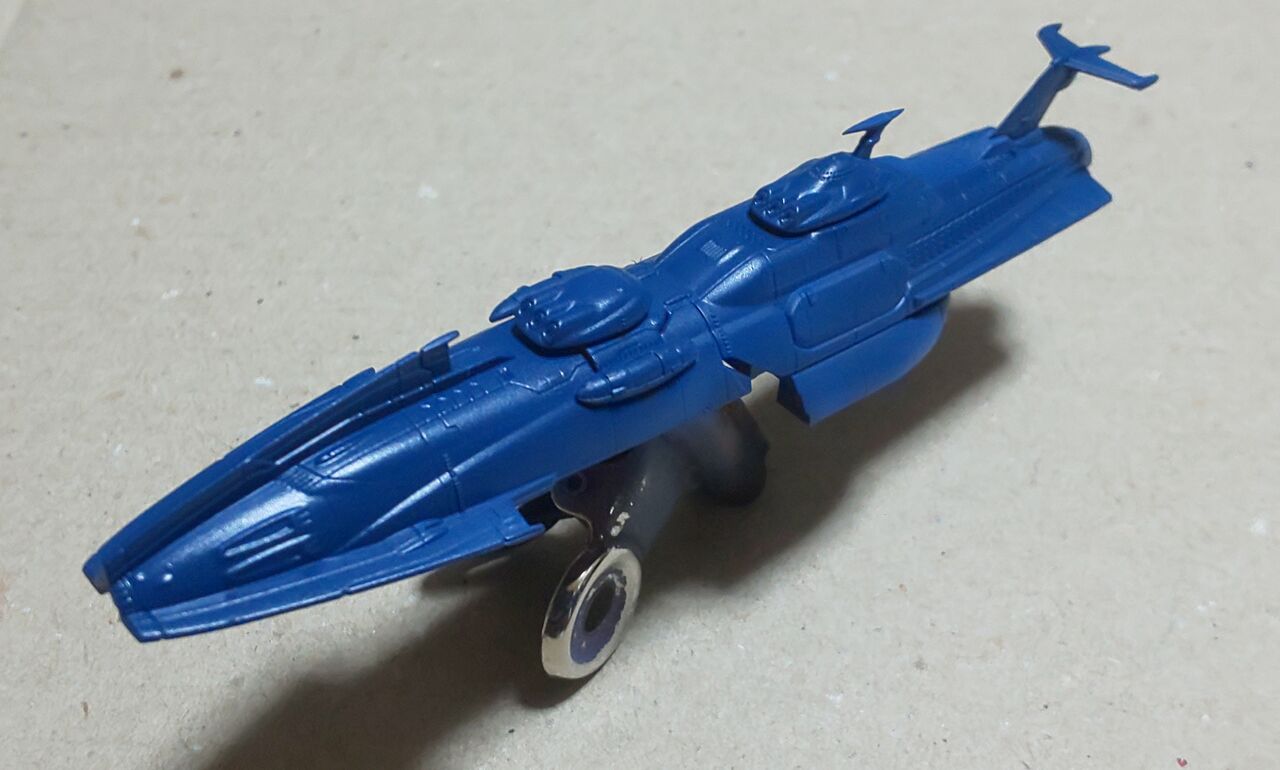 宇宙戦艦ヤマト メカコレ キリシマ製作その2 : kail9's modeling room