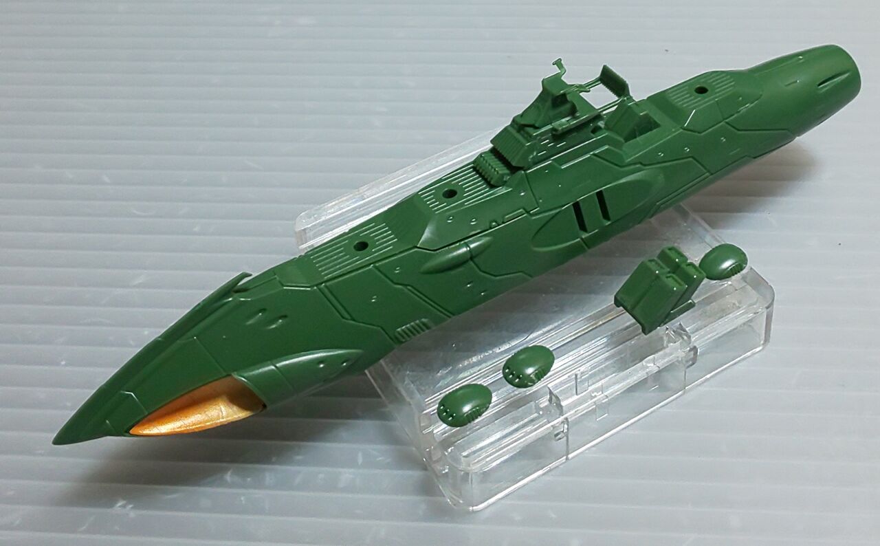 宇宙戦艦ヤマト メカコレ ガミラス艦製作 : kail9's modeling room