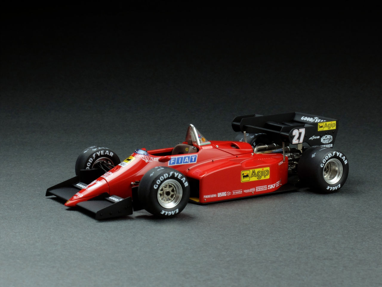 1/43 Ferrari 126C4-M2 G.P.Europa 1984 : 車模型工房 アトリエ243