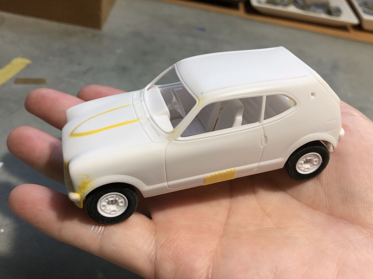 1/32 ホンダZを作り始めちゃいました・・・。 : 車模型工房 アトリエ243