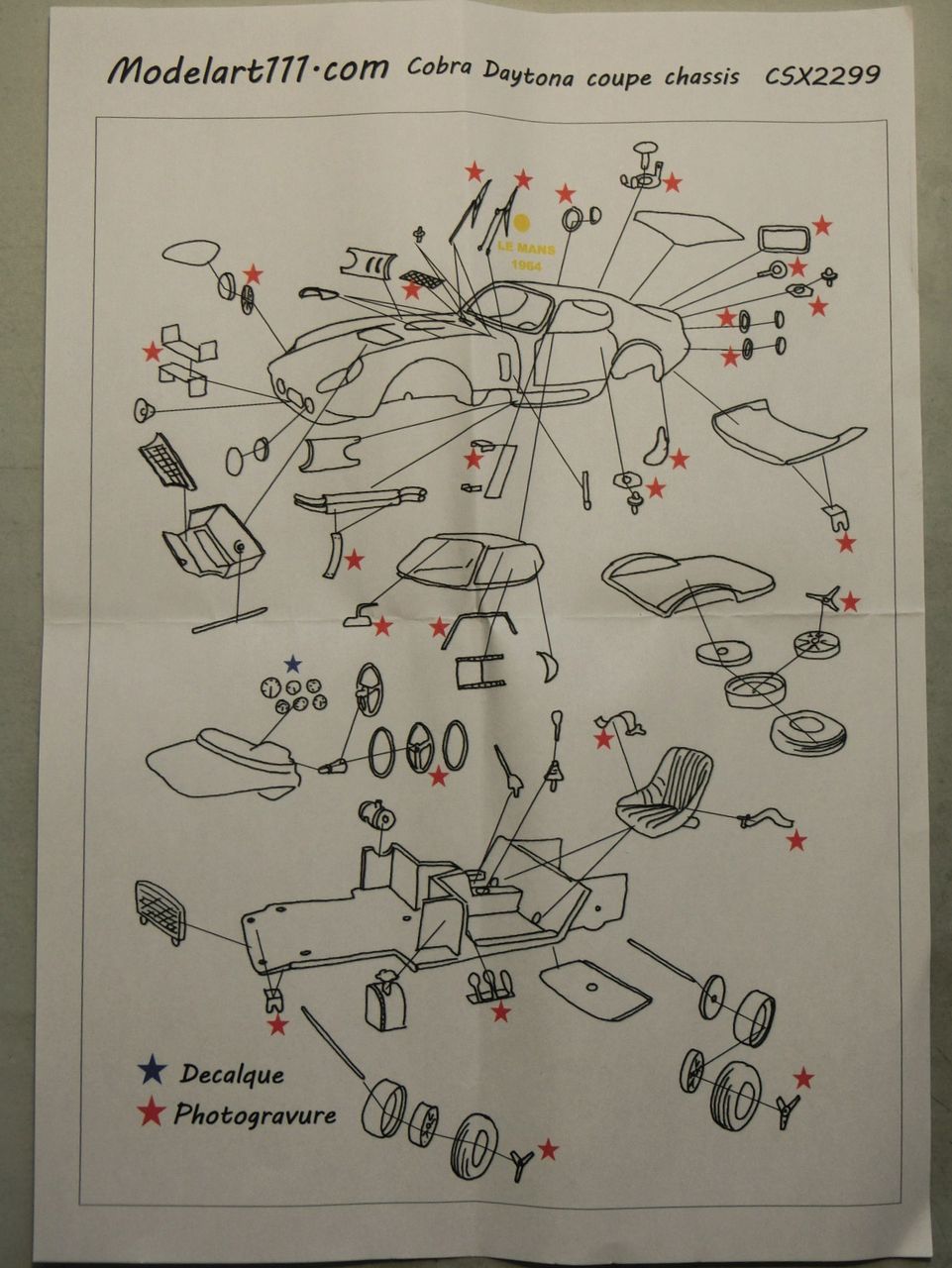 20年以上前にプロのフィニッシャー制作デイトナコブラno 11 20年