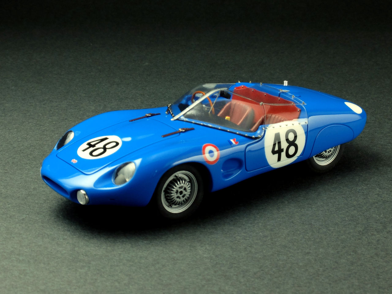 CCC 1:43 - 1 - Modelracerbil - DB Panhard HBR4 Le Mans 1961 #54 Masson