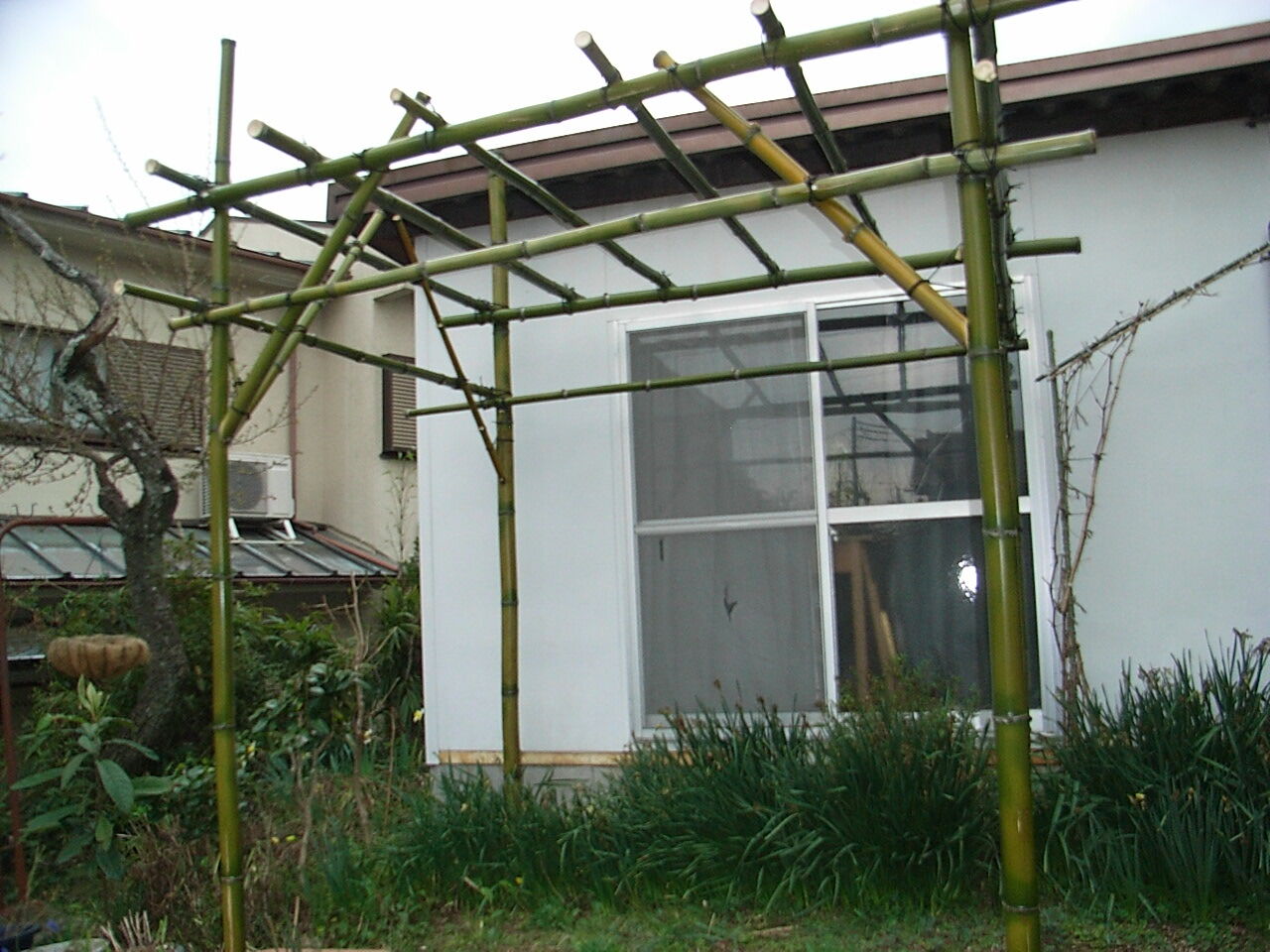 拓本飲記 ぶどう棚を作る Livedoor Blog ブログ