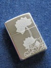サンドブラスト作品(ZIPPO)工房壱オリジナル限定「蓮」1_2