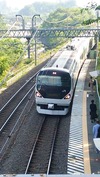 あずさ2号東京行き(20140602)長坂駅