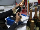 7サンドブラスト制作中(スパークリングW)養生はがし