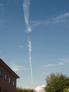 飛行機雲(2012.8.24)